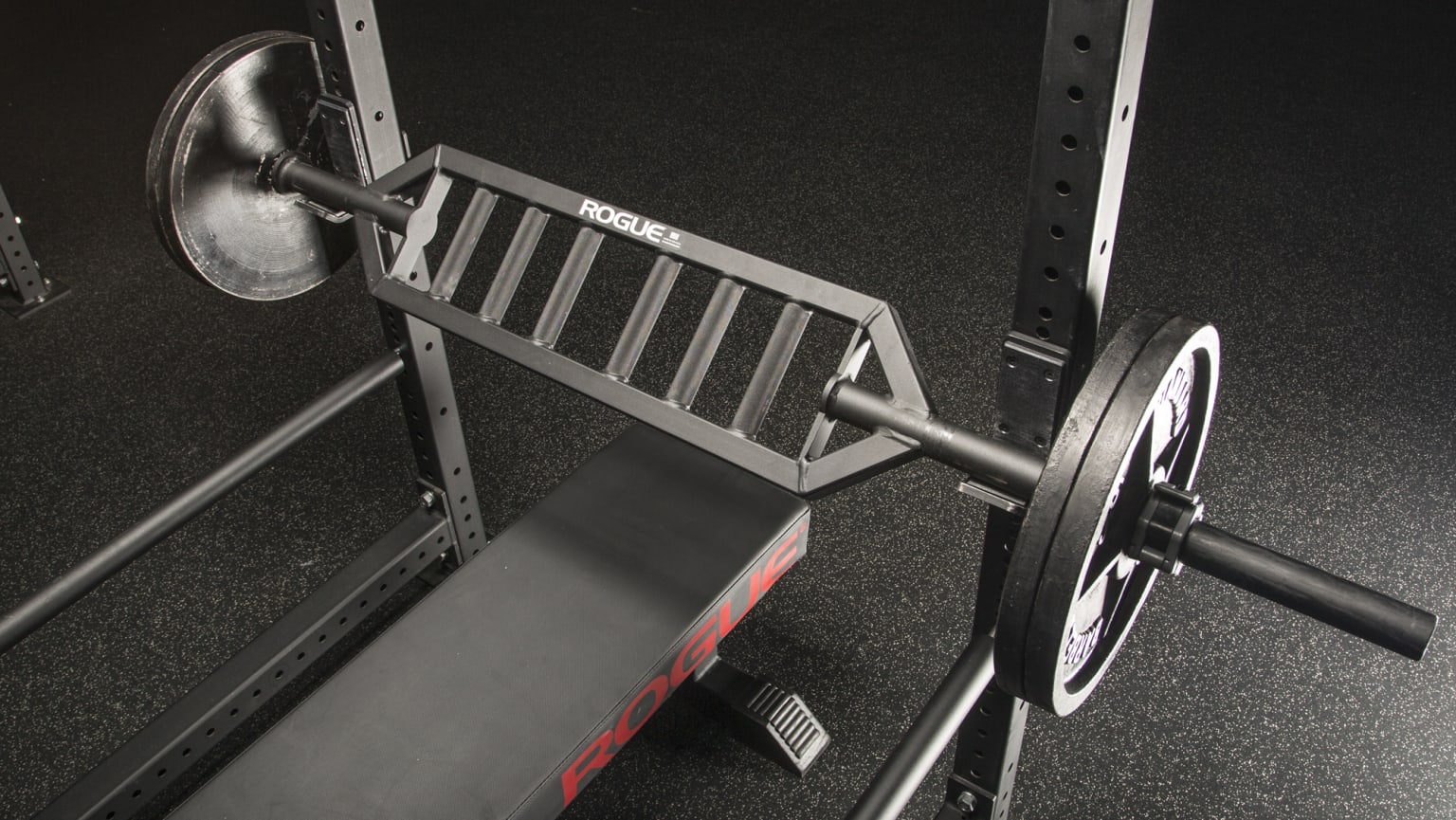 Black bar bench sale